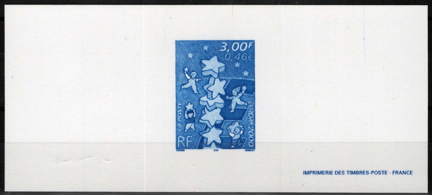 France 2771 MNH Proof Europa Cept Stars Children 092222SM117