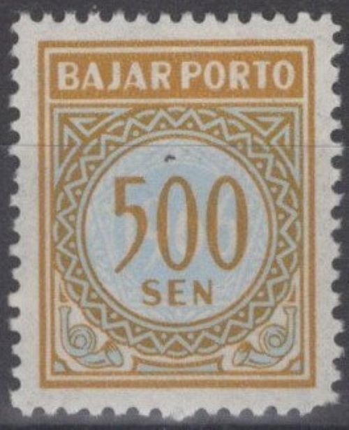 Indonesia J99 MNH Postage Due