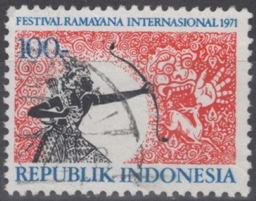 Indonesia 805 Used Ramayana Festival Society Culture