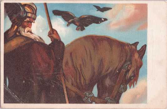 ODIN on Horse Ravens Myth German National Clerks Assoc Austria Ed Strache