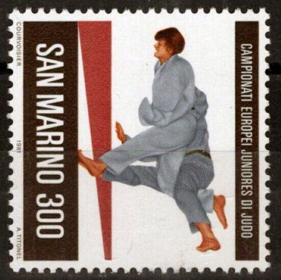 San Marino 1010 MNH - Sports - Junior Judo Championship 100222S64M