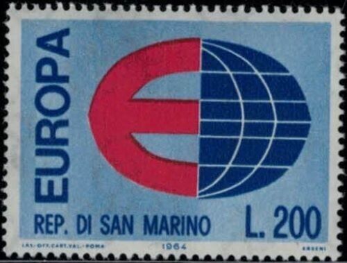 San Marino 606 MNH - Globe - Europa CEPT 030822-SM56M