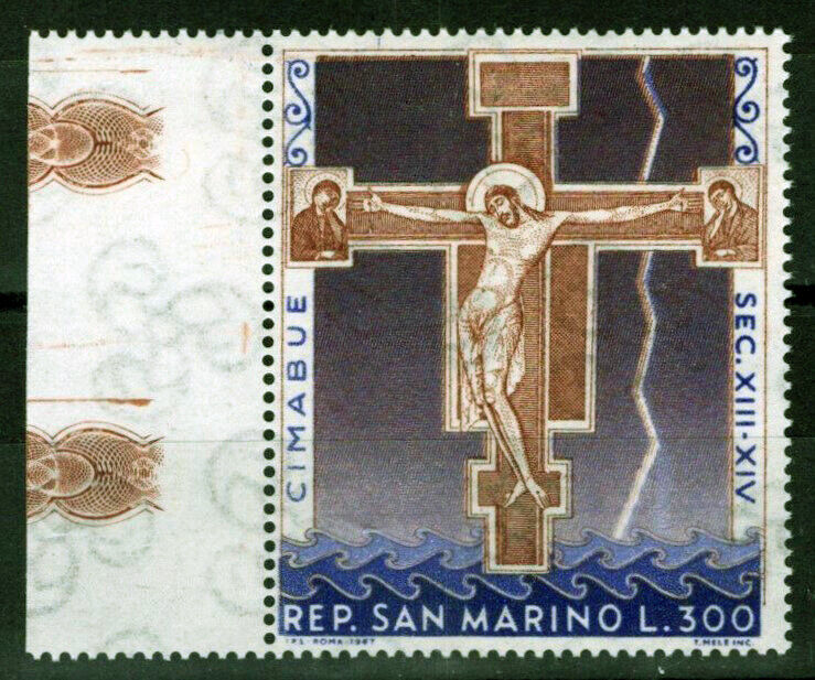 San Marino 676 MNH Crucifix of Santa Croce - Religious Art 100222S44