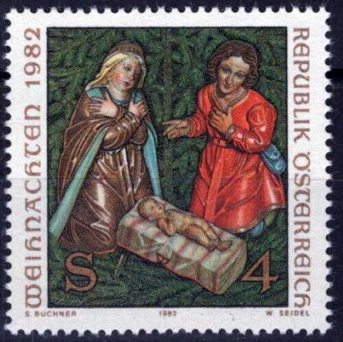 Austria 1228 MNH Christmas Seasonal Holy Family