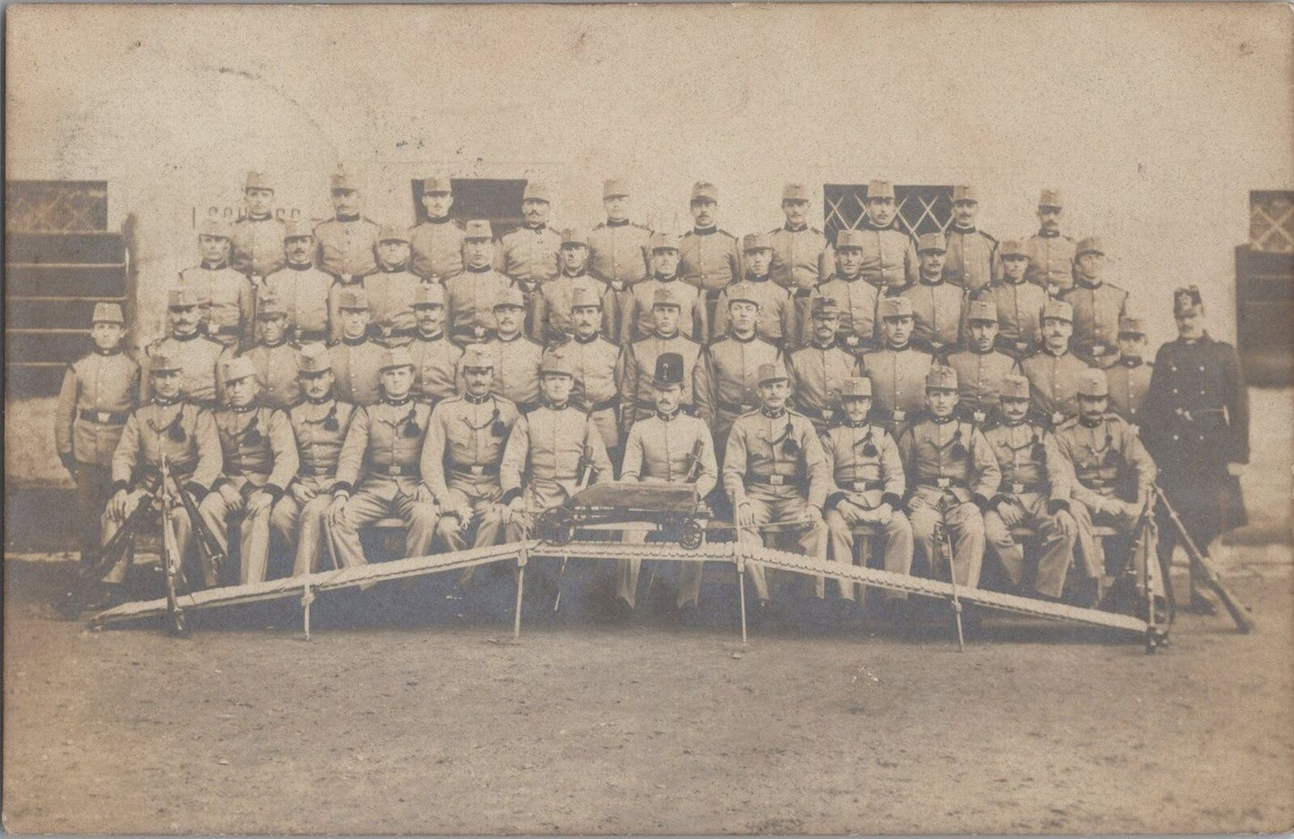 Austrian Military possibly Field Railway - Real Photo  c1910-World War I