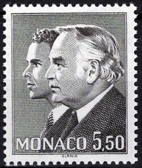 Monaco 1299 VLH Princes Rainier III & Albert Royalty 11322S56