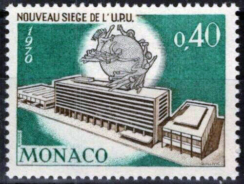 Monaco 771 MLH Universal Postal Union UPU Headquarters 11322S70