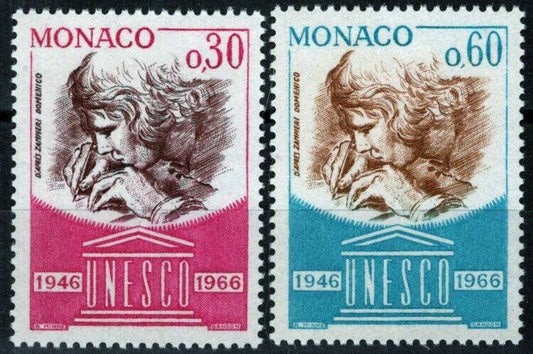 Monaco 642-643 MNH UNESCO 11322S86