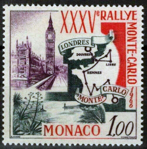 Monaco 629 MNH Monte Carlo Auto Racing Grand Prix 11322S83M