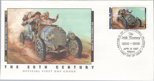 Marshall Islands 627 FDC 20th Century Automobile Age - Cars 040922-SM259