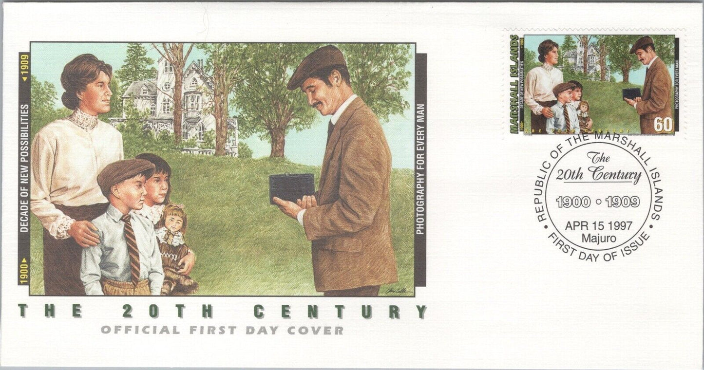 Marshall Islands 627 FDC 20th Century- Photography - Eastman 040922-SM253