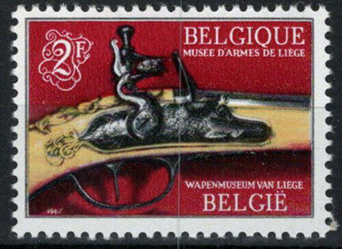 Belgium 681 MNH  Pistol by Leonard Cleuter  Firearms  Guns ZAYIX 021823S54M