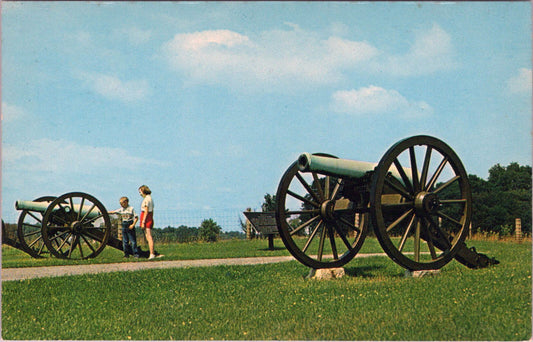 ZAYIX Cannon on Cornfield Avenue Antietam Battlefield Sharpsburg MD Postcard