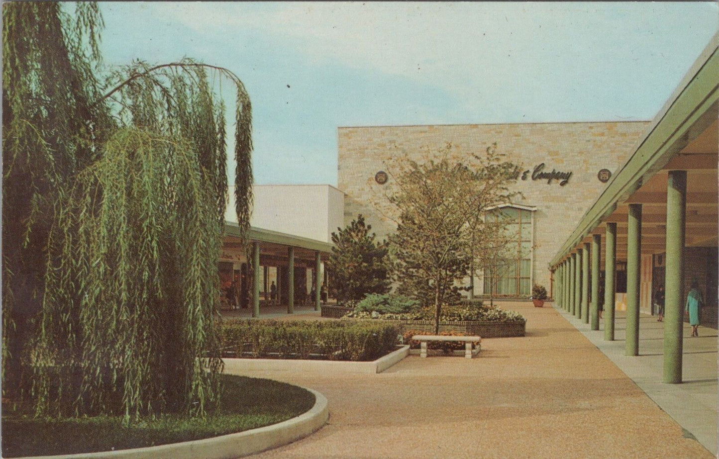 ZAYIX North Mall Mayfair Shopping Center Marshall Field Wauwatosa WI Postcard