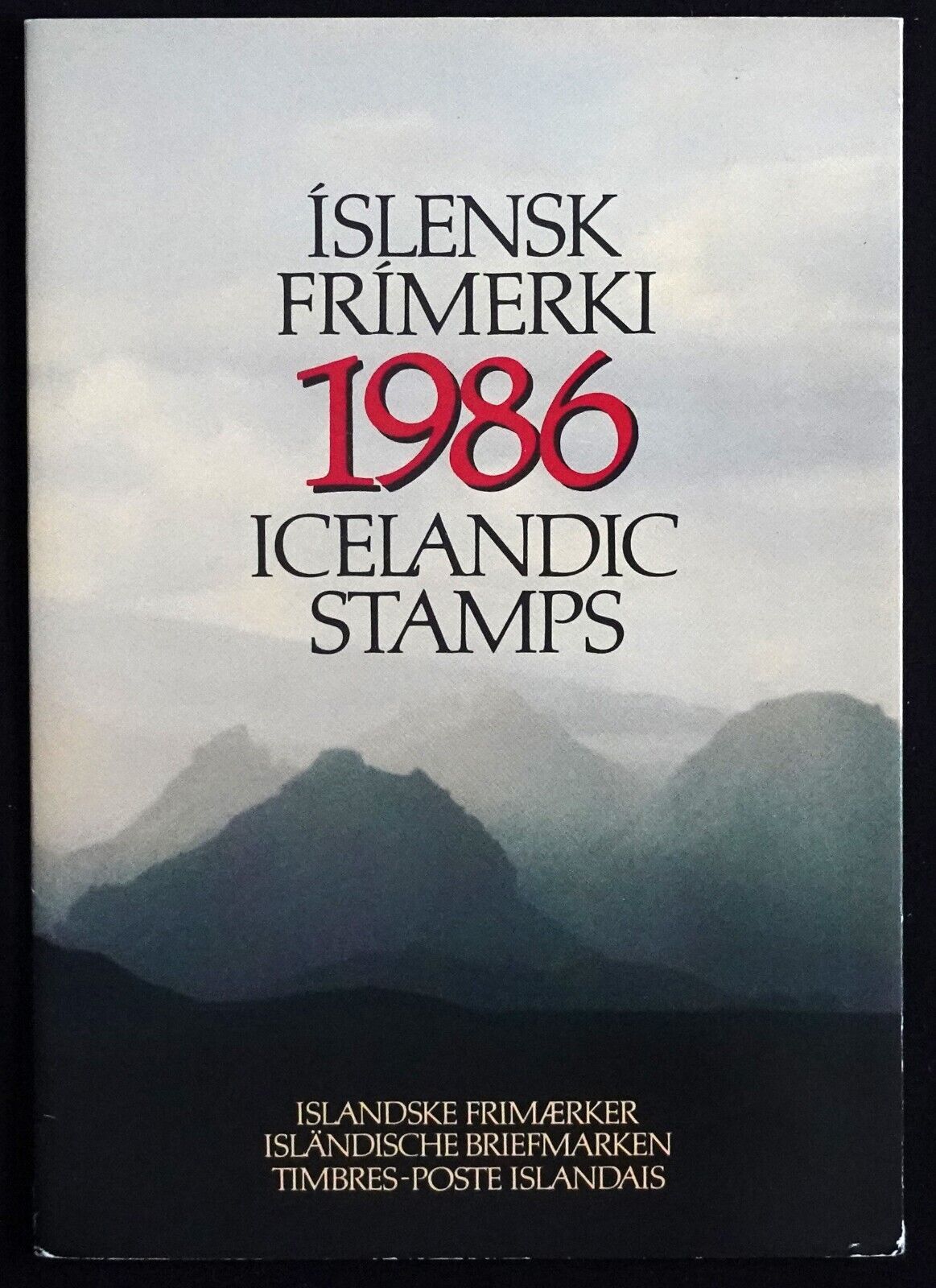 Iceland Official Year Set 1986 MNH In Presentation Folder 051723SL02