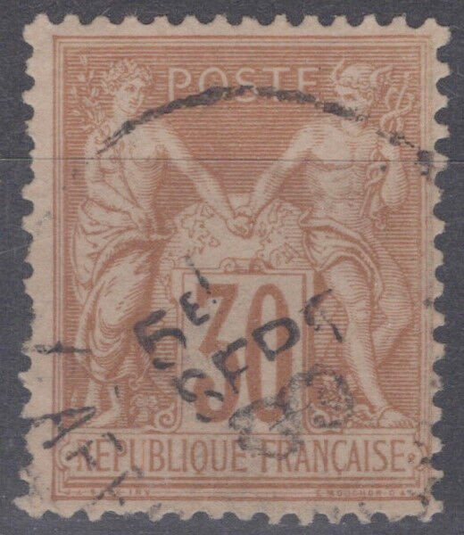 France 82 Used 30c yel brn yelsh Peace & Commerce 051023SM66