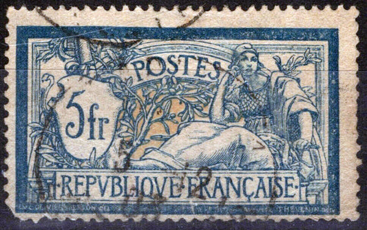 France 130 Used 5fr dk bl & buff Liberty & Peace 051023SM73M