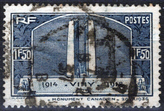 France 312 Used Canadian War Memorial Vimy Ridge 051023SM102