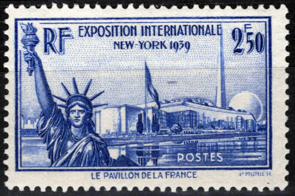 France 373 MNH Statue of Liberty New York World's Fair 051023SM119M