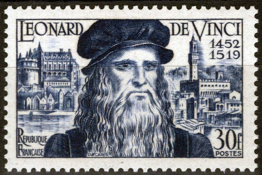 France 682 MNH Leonardo da Vinci Painter Engineer Scientist 051023SM120M