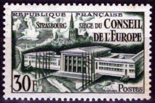 France 679 MNH Architecture Assembly Hall Strasbourg 051023SM123M