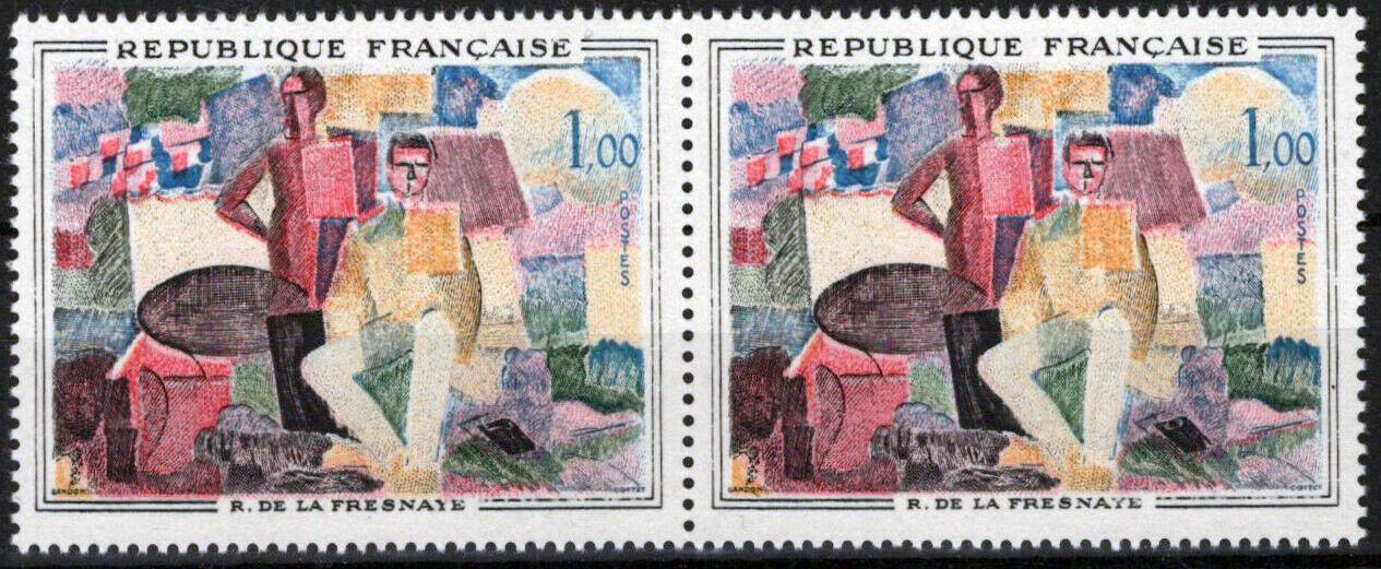 France 1017 MNH Pairs Painting 14th July Roger de La Fresnaye 051023SM141M