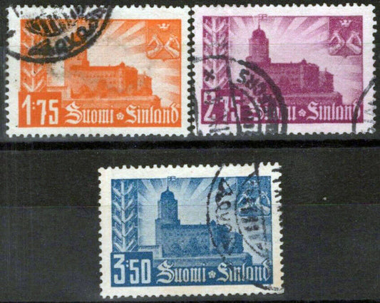 Finland 224-226 Used Architecture Castle Viborg 051023S148