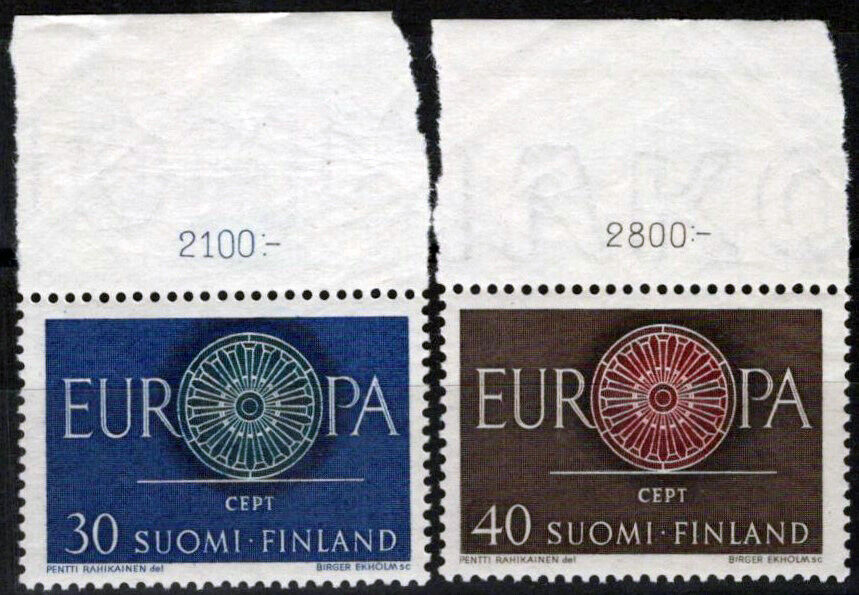 Finland 376-377 MNH Europa Cept 051023S152