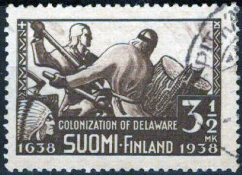 Finland 214 Used Swede-Finn Colonization of Delaware 051023S147