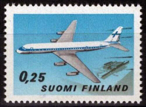 Finland 489 MNH Planes Aviation Helsinki Airport 032323SM134M