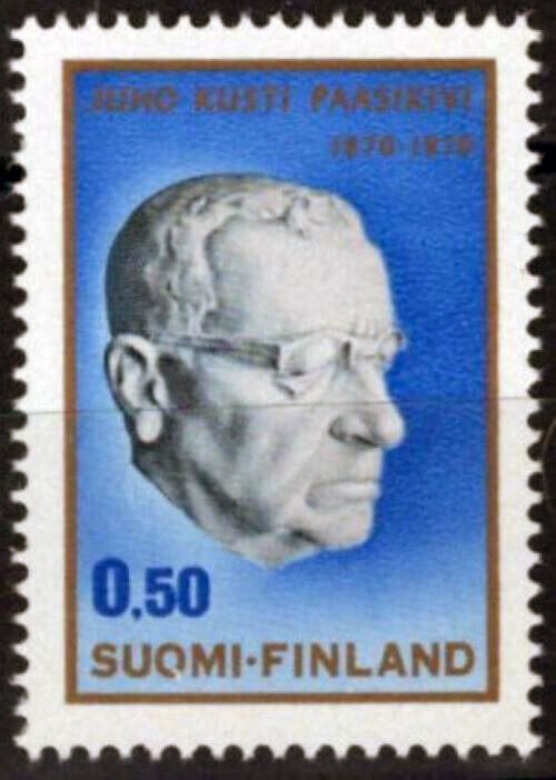 Finland 502 MNH Pres Juho Kusti Paasikivi Politician032323SM137M