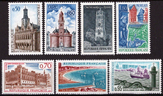 France 1185-1191 MNH Architecture Ships Cathedrals 051023SM161M