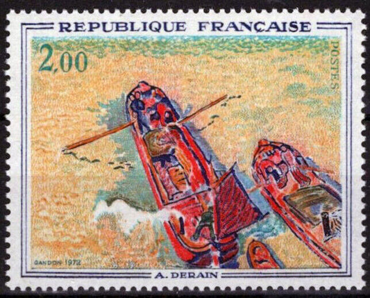 France 1330 MNH Boats Painting Artist Andre Derain 051023SM171M