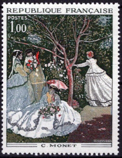 France 1328 MNH Paintings Women Artist Claude Monet 051023SM169M