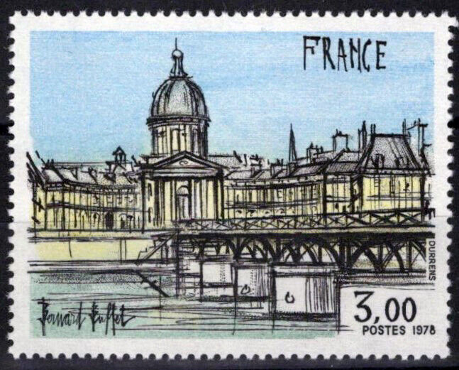 France 1584 MNH Architecture Institute de France Bridges 051023SM182M