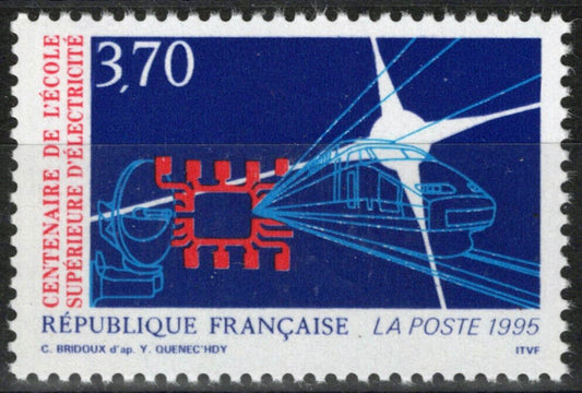 France 2469 MNH Electricity Industry 032323SM91