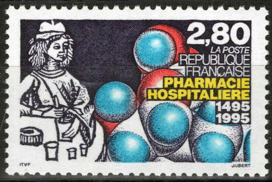 France 2495 MNH Medical Hospital Pharmacies Medicine 032323SM97M