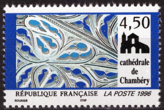 France 2529 MNH Chambery Cathedral Architecture 032323SM108M