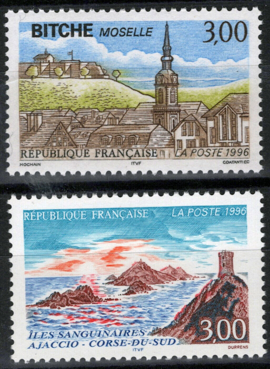 France 2526-2527 MNH Architecture Bitche Moselle 032323SM107M