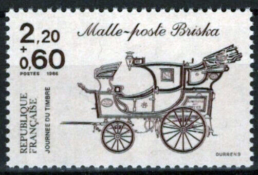 France B581 MNH Semi-Postal Mail Britzska Transportation 032323SM183M