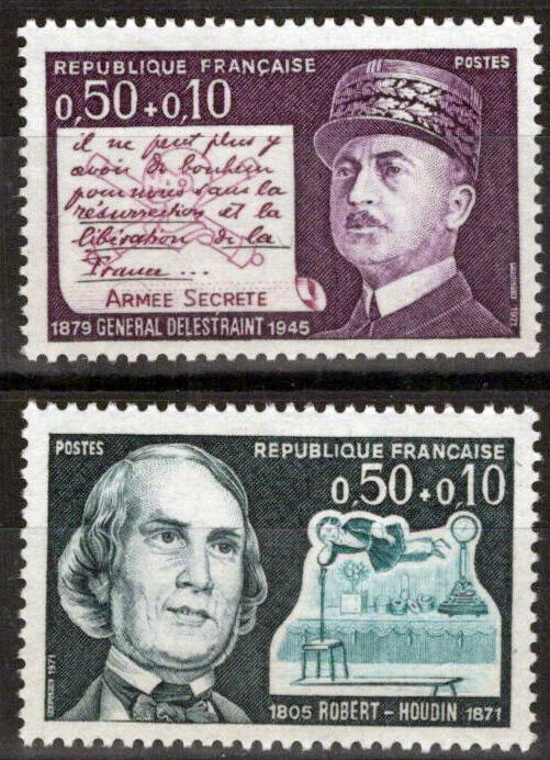 France B449-B450 MNH Semi-Postal Military Entertainment 032323SM178M