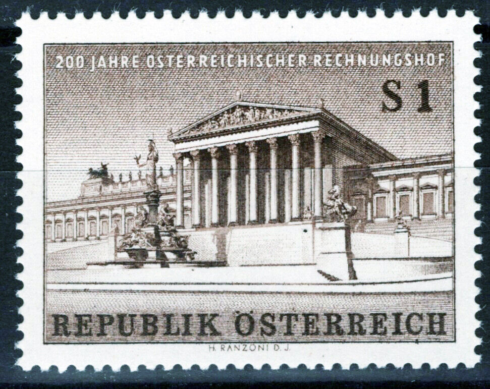 Austria 675 MNH Architecture Parliament Building