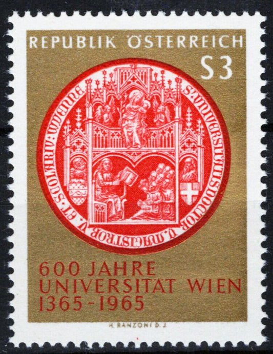 Austria 743 MNH Oldest Seal of Vienna National Emblem