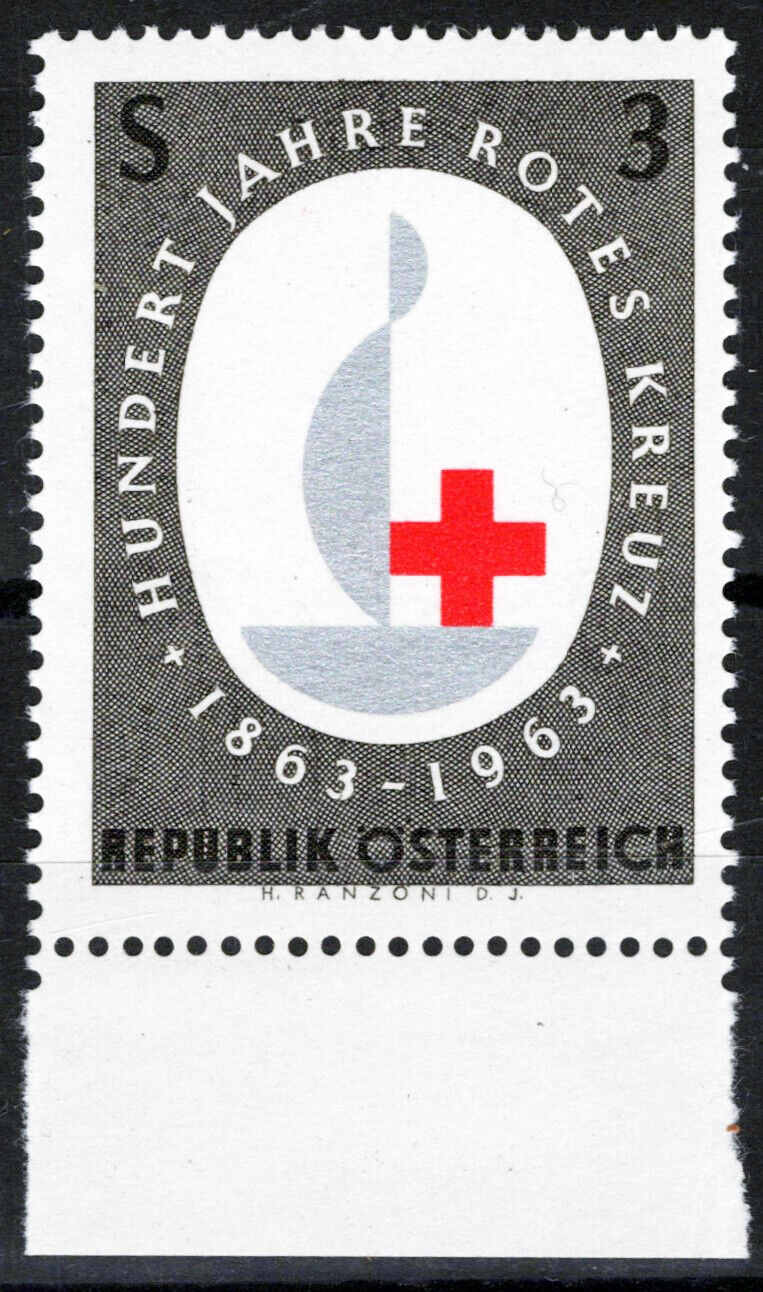 Austria 710 MNH Intl Red Cross Medical