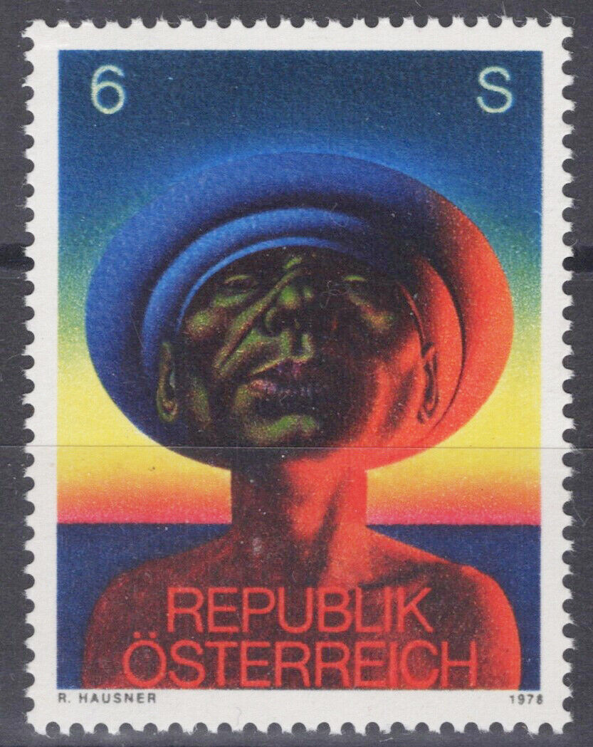 Austria 1098 MNH Modern Austrian Art Rudolf Hausner Artist