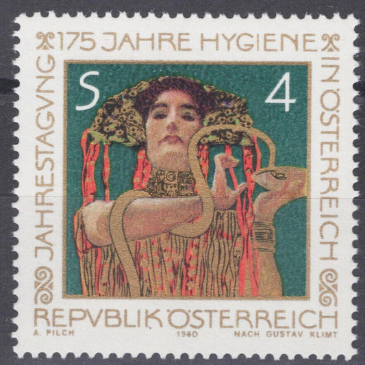 Austria 1154 MNH Gustav Klimt Artist Painting