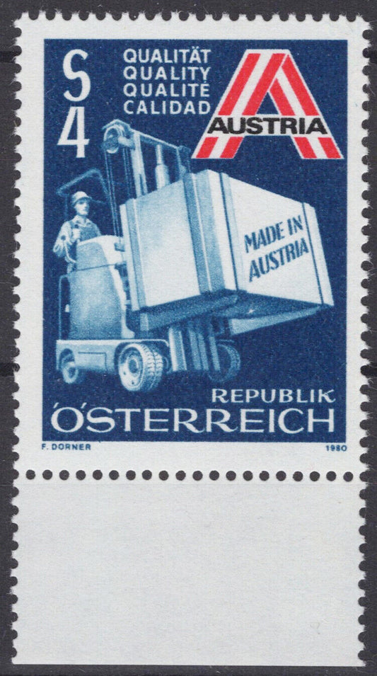 Austria 1144 MNH Exports Industry