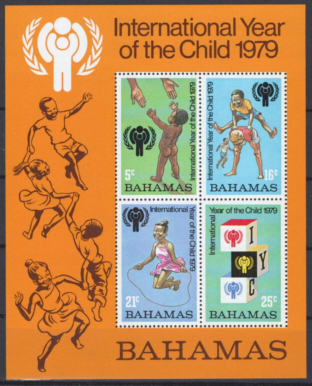 Bahamas 449a MNH Intl Year of the Child IYC Emblem ZAYIX 061223SM48