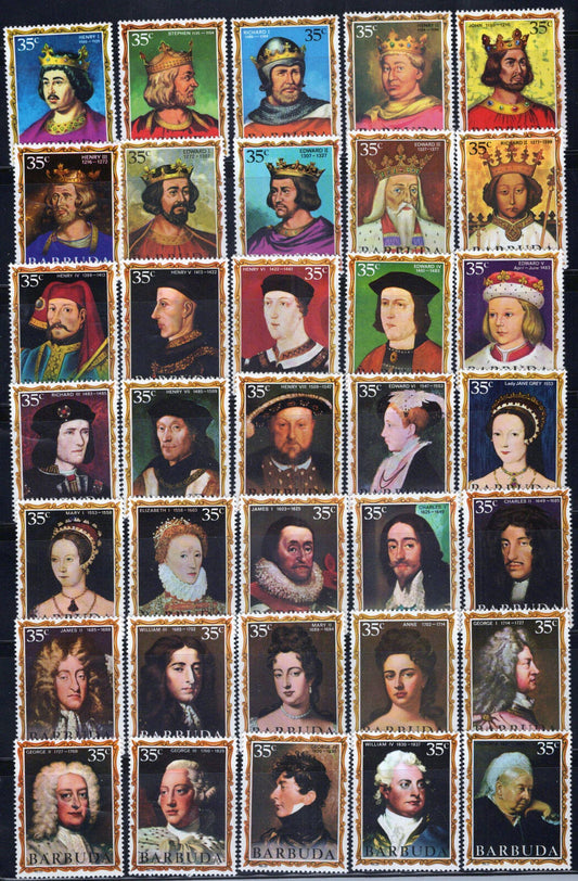 Barbuda 45-79 MNH English Monarchs Royalty ZAYIX 062723S55M