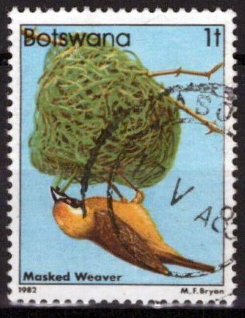 Botswana 303 Used Birds Wildlife Nature 062723S96